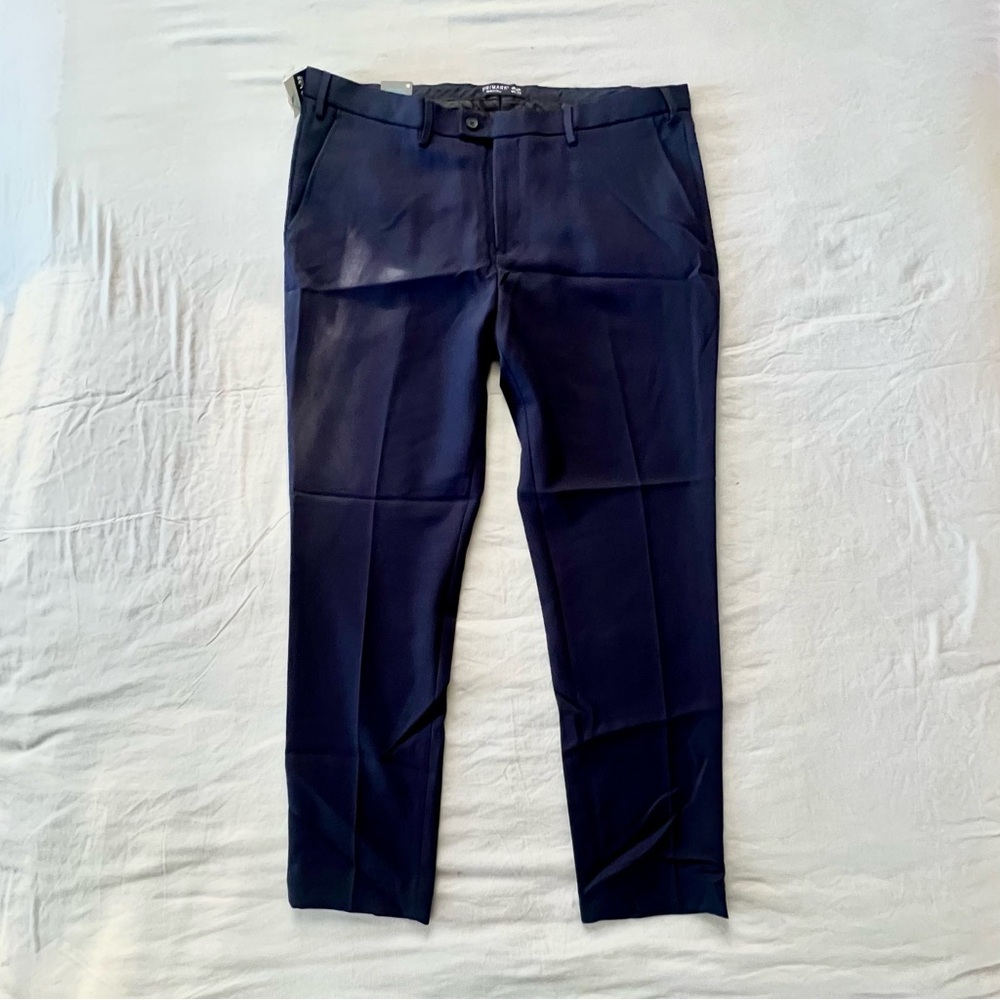 Primark Men's Deep Blue Dress Pants